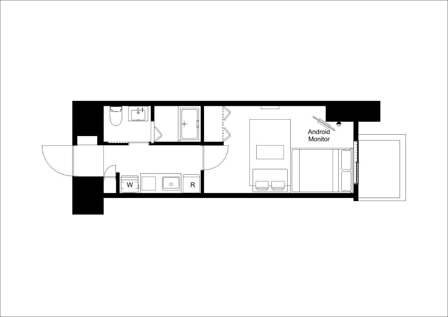Apartamento Lighthouse Otsuka Tokio Habitación foto